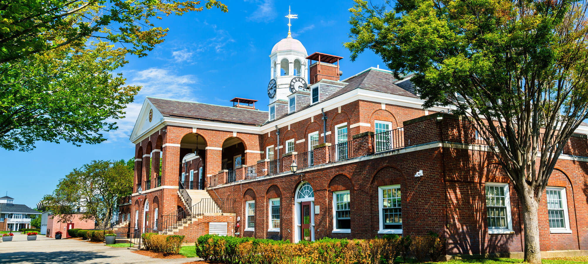 Baker Library At Harvard Business School